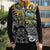 New Zealand Australia Rugby Custom Sleeveless Puffer Jacket Wallabies Aboriginal All Black Maori Tiki Together - Polynesian Pride
