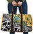 New Zealand Australia Rugby Travel Bag Wallabies Aboriginal All Black Maori Tiki Together - Polynesian Pride