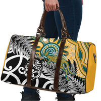 New Zealand Australia Rugby Travel Bag Wallabies Aboriginal All Black Maori Tiki Together LT14 - Polynesian Pride