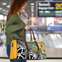 New Zealand Australia Rugby Travel Bag Wallabies Aboriginal All Black Maori Tiki Together LT14 - Polynesian Pride