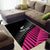 New Zealand Silver Fern Rugby Custom Area Rug 2025 All Black Go Champions - Polynesian Pride