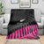 New Zealand Silver Fern Rugby Custom Blanket 2025 All Black Go Champions - Polynesian Pride