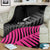 New Zealand Silver Fern Rugby Custom Blanket 2025 All Black Go Champions - Polynesian Pride
