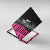 New Zealand Silver Fern Rugby Custom Canvas Wall Art 2025 All Black Go Champions - Polynesian Pride