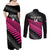 New Zealand Silver Fern Rugby Custom Couples Matching Off Shoulder Maxi Dress and Long Sleeve Button Shirt 2025 All Black Go Champions - Polynesian Pride