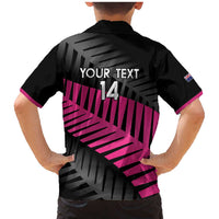 New Zealand Silver Fern Rugby Custom Family Matching Mermaid Dress and Hawaiian Shirt 2025 All Black Go Champions LT14 - Polynesian Pride