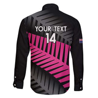 New Zealand Silver Fern Rugby Custom Family Matching Off Shoulder Maxi Dress and Hawaiian Shirt 2025 All Black Go Champions LT14 - Polynesian Pride