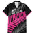 New Zealand Silver Fern Rugby Custom Family Matching Off Shoulder Short Dress and Hawaiian Shirt 2025 All Black Go Champions - Polynesian Pride