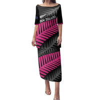 New Zealand Silver Fern Rugby Custom Family Matching Puletasi and Hawaiian Shirt 2025 All Black Go Champions - Polynesian Pride