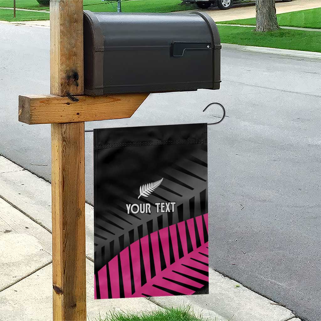 New Zealand Silver Fern Rugby Custom Garden Flag 2025 All Black Go Champions LT14 - Polynesian Pride