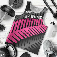 New Zealand Silver Fern Rugby Custom Men Tank Top 2025 All Black Go Champions LT14 - Polynesian Pride