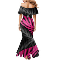 New Zealand Silver Fern Rugby Custom Mermaid Dress 2025 All Black Go Champions LT14 - Polynesian Pride