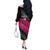 New Zealand Silver Fern Rugby Custom Off The Shoulder Long Sleeve Dress 2025 All Black Go Champions - Polynesian Pride