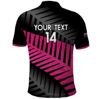 New Zealand Silver Fern Rugby Custom Polo Shirt 2025 All Black Go Champions LT14 - Polynesian Pride