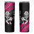 New Zealand Silver Fern Rugby Custom Skinny Tumbler 2025 All Black Go Champions - Polynesian Pride