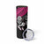 New Zealand Silver Fern Rugby Custom Skinny Tumbler 2025 All Black Go Champions - Polynesian Pride