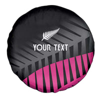 New Zealand Silver Fern Rugby Custom Spare Tire Cover 2025 All Black Go Champions LT14 - Polynesian Pride
