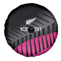 New Zealand Silver Fern Rugby Custom Spare Tire Cover 2025 All Black Go Champions LT14 - Polynesian Pride