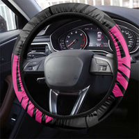New Zealand Silver Fern Rugby Steering Wheel Cover 2025 All Black Go Champions LT14 - Polynesian Pride