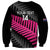 New Zealand Silver Fern Rugby Custom Sweatshirt 2025 All Black Go Champions - Polynesian Pride