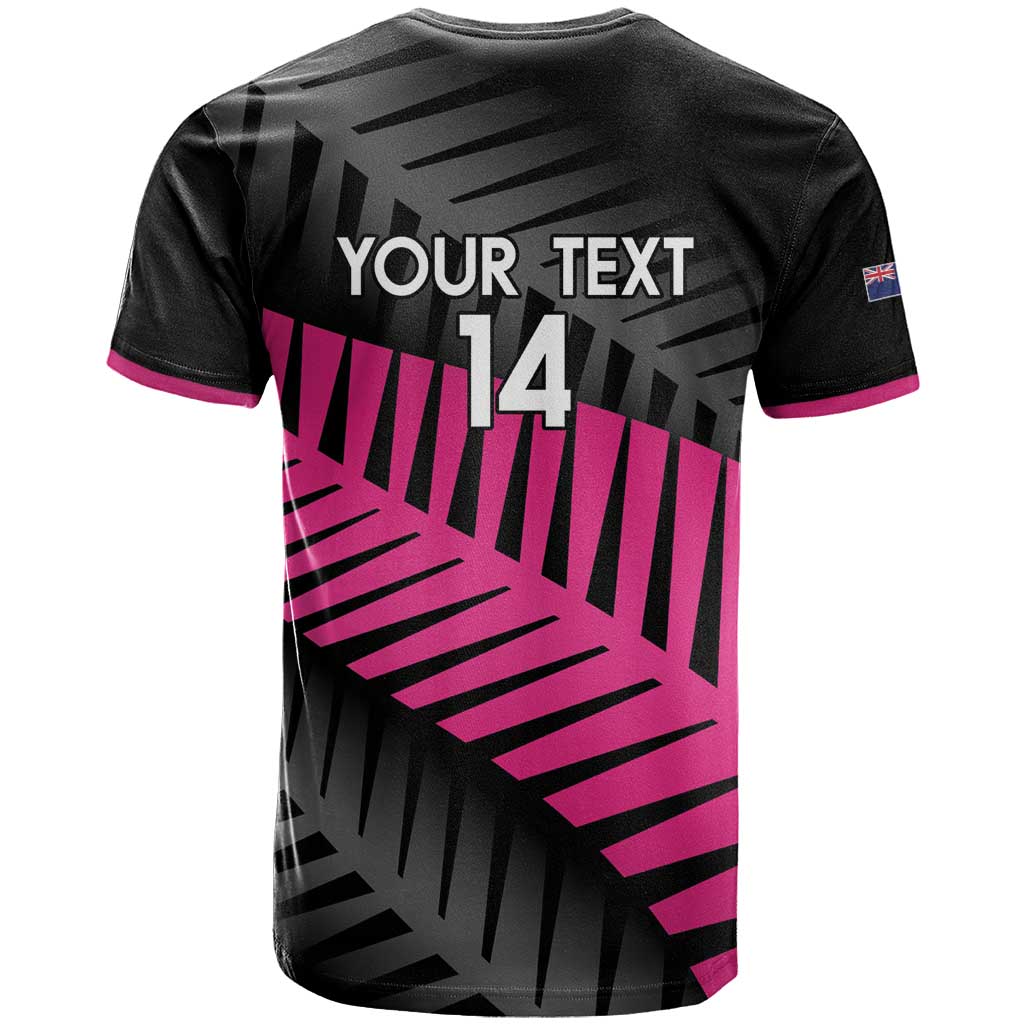 New Zealand Silver Fern Rugby Custom T Shirt 2025 All Black Go Champions LT14 - Polynesian Pride
