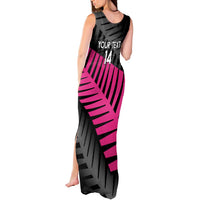 New Zealand Silver Fern Rugby Custom Tank Maxi Dress 2025 All Black Go Champions LT14 - Polynesian Pride