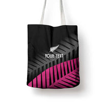 New Zealand Silver Fern Rugby Custom Tote Bag 2025 All Black Go Champions LT14 - Polynesian Pride