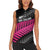 New Zealand Silver Fern Rugby Custom Women Sleeveless Polo Shirt 2025 All Black Go Champions - Polynesian Pride