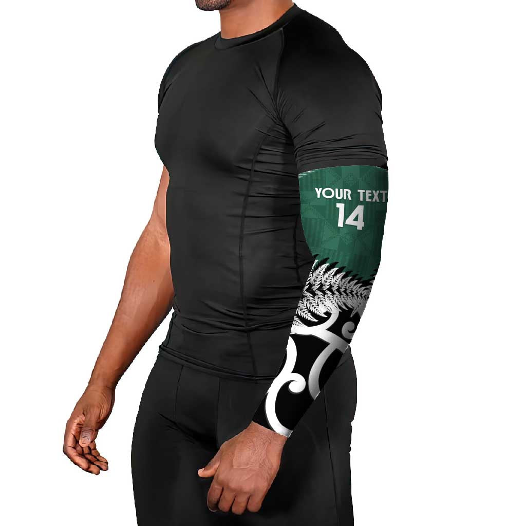 New Zealand South Africa Rugby Arm Sleeves Springboks Kente All Black Maori Together LT14 - Polynesian Pride