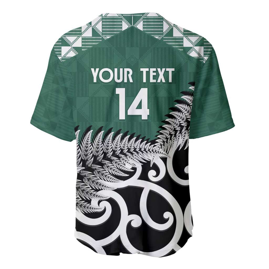 New Zealand South Africa Rugby Custom Baseball Jersey Springboks Kente All Black Maori Together LT14 - Polynesian Pride