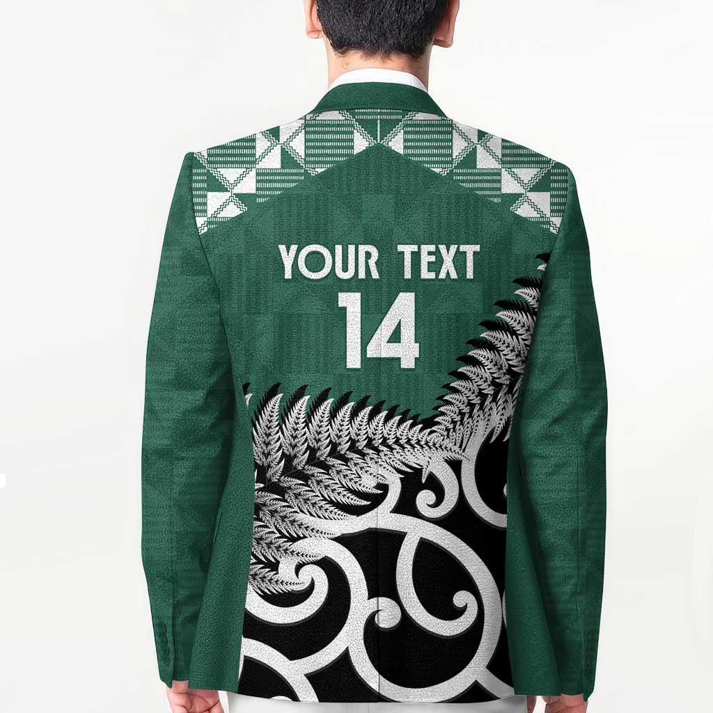 New Zealand South Africa Rugby Custom Blazer Springboks Kente All Black Maori Together LT14 - Polynesian Pride