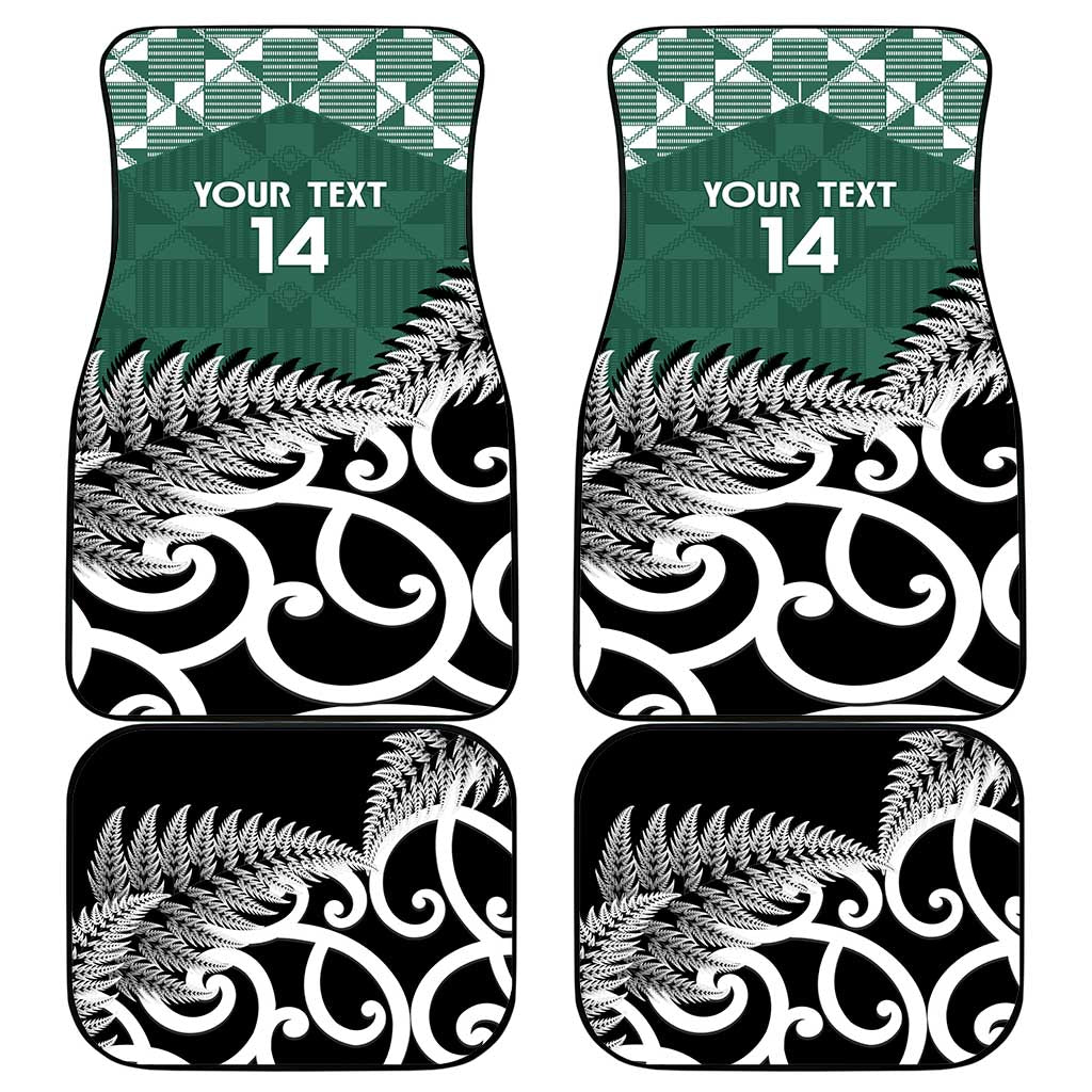 New Zealand South Africa Rugby Car Mats Springboks Kente All Black Maori Together LT14 - Polynesian Pride