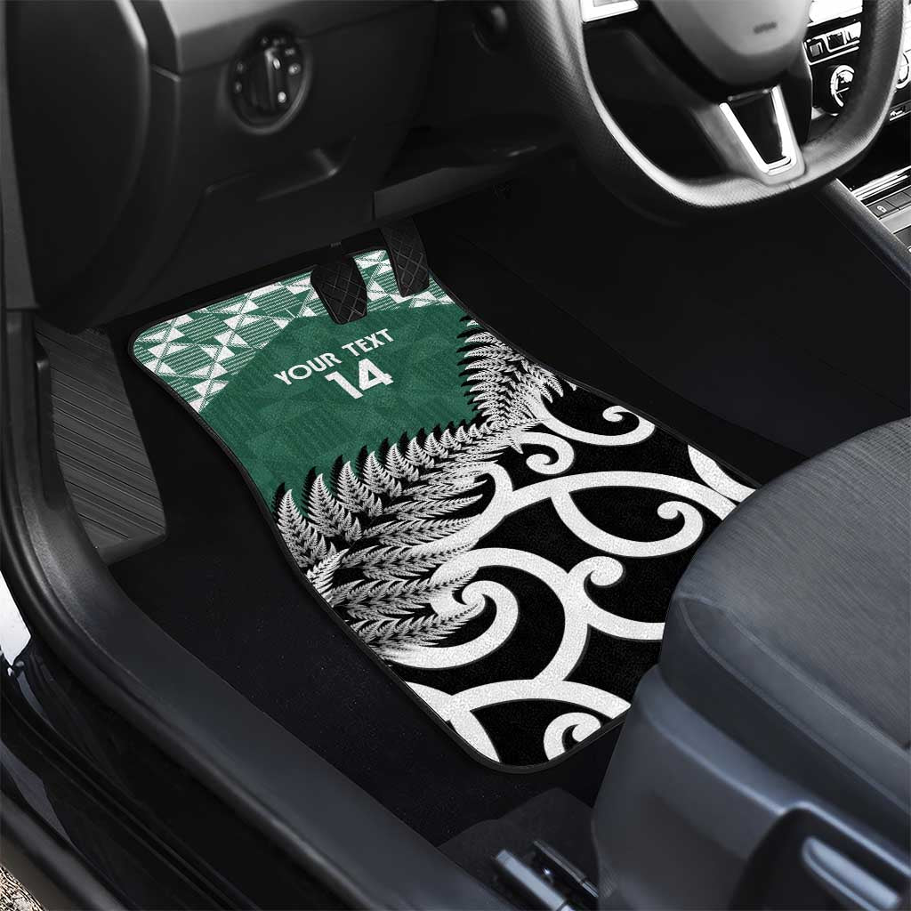 New Zealand South Africa Rugby Car Mats Springboks Kente All Black Maori Together LT14 - Polynesian Pride