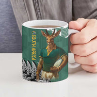 New Zealand South Africa Rugby Ceramic Mug Springboks Kente All Black Maori Together LT14 - Polynesian Pride