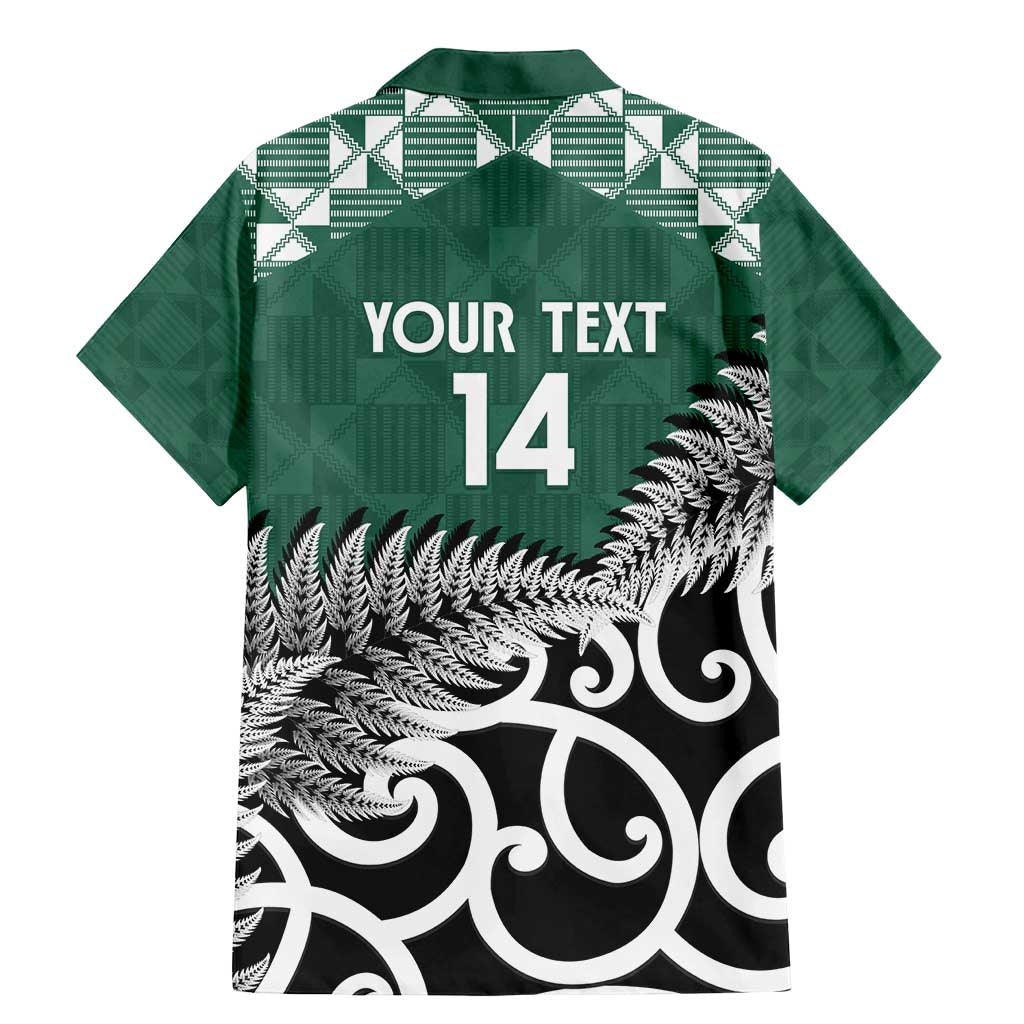 New Zealand South Africa Rugby Custom Family Matching Mermaid Dress and Hawaiian Shirt Springboks Kente All Black Maori Together LT14 - Polynesian Pride