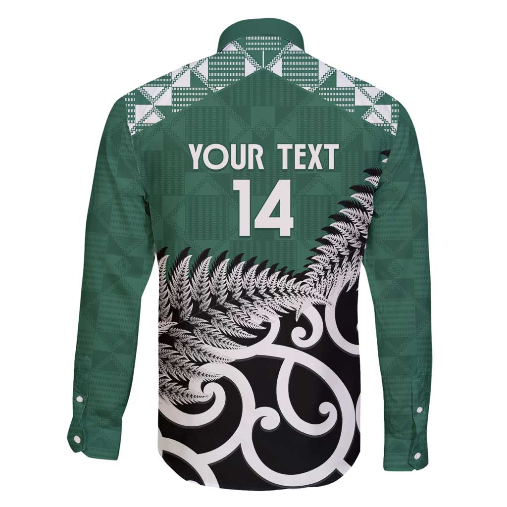 New Zealand South Africa Rugby Custom Family Matching Short Sleeve Bodycon Dress and Hawaiian Shirt Springboks Kente All Black Maori Together LT14 - Polynesian Pride