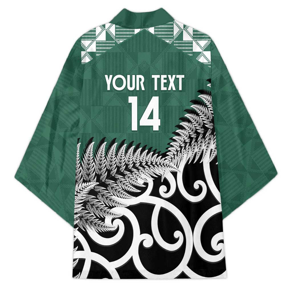 New Zealand South Africa Rugby Custom Kimono Springboks Kente All Black Maori Together - Polynesian Pride
