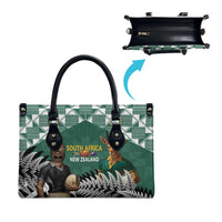 New Zealand South Africa Rugby Leather Bag Springboks Kente All Black Maori Together LT14 - Polynesian Pride