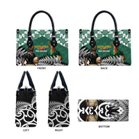 New Zealand South Africa Rugby Leather Bag Springboks Kente All Black Maori Together LT14 - Polynesian Pride