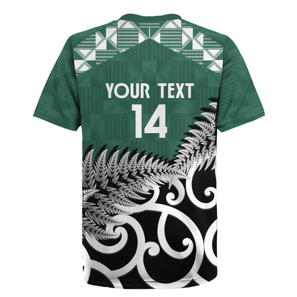 New Zealand South Africa Rugby Custom Rugby Jersey Springboks Kente All Black Maori Together LT14 - Polynesian Pride