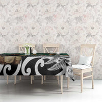 New Zealand South Africa Rugby Tablecloth Springboks Kente All Black Maori Together LT14 - Polynesian Pride