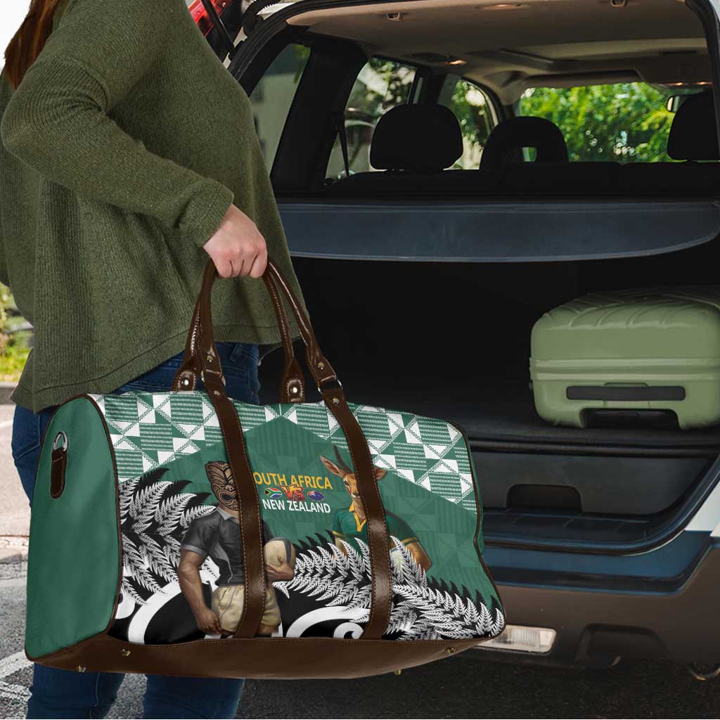 New Zealand South Africa Rugby Travel Bag Springboks Kente All Black Maori Together LT14 - Polynesian Pride