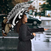 New Zealand South Africa Rugby Umbrella Springboks Kente All Black Maori Together LT14 - Polynesian Pride