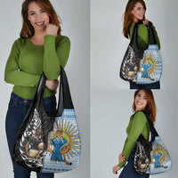 New Zealand Argentina Rugby Grocery Bag 2025 Los Pumas All Black Together LT14 - Polynesian Pride