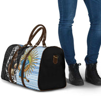 New Zealand Argentina Rugby Travel Bag 2025 Los Pumas All Black Together LT14 - Polynesian Pride