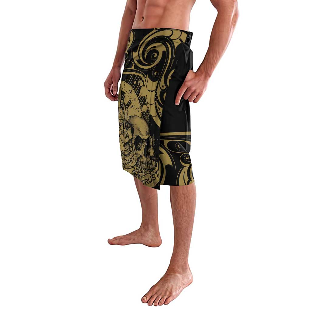 New Zealand Darts Lavalava Skull In Dart We Trust Maori Pattern - Polynesian Pride