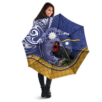 Magnificent Frigatebird Nauru Umbrella Pandanus Weaving Polynesian Pattern LT14 - Polynesian Pride