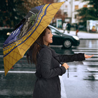 Magnificent Frigatebird Nauru Umbrella Pandanus Weaving Polynesian Pattern LT14 - Polynesian Pride