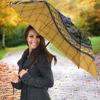 Magnificent Frigatebird Nauru Umbrella Pandanus Weaving Polynesian Pattern LT14 - Polynesian Pride