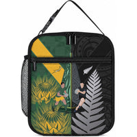 New Zealand and South Africa Rugby Lunch Bag Ultimate Rivalry All Black Springboks